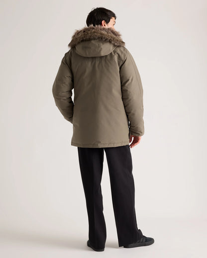 Responsible Down Hooded Parka - S / Storm Blue