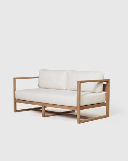 Linear Solid Teak Outdoor Sofa - 65" / Natural Teak