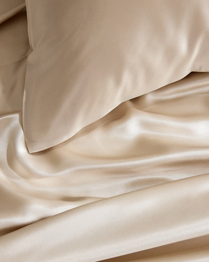 Mulberry Silk Sheet Set - Queen / Ivory