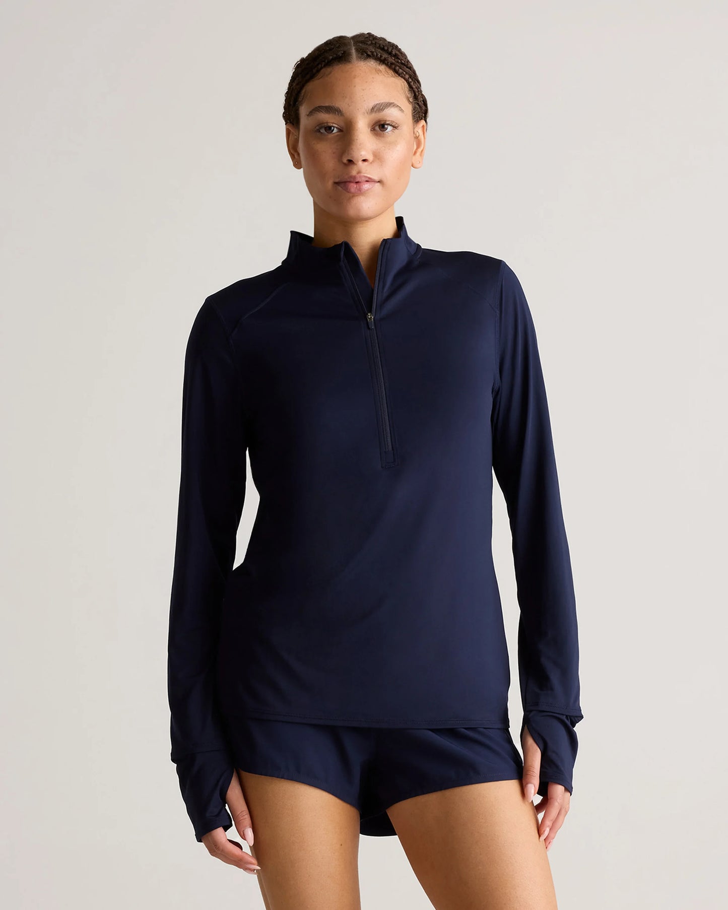 Race Day Half-Zip Pullover - XS / Big Sur Green