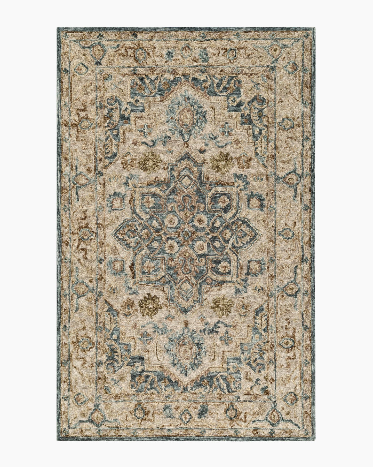Brenner Wool Rug - 3' x 5' / Neutral
