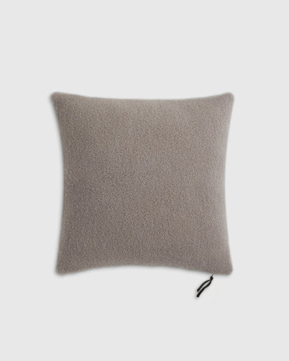 Alpaca Boucle Pillow Cover - 20x20 / Light Heather Grey