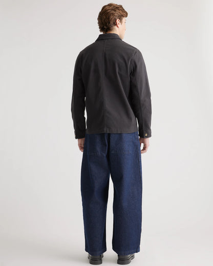 Organic Comfort Stretch Chore Jacket - XS / Vanilla
