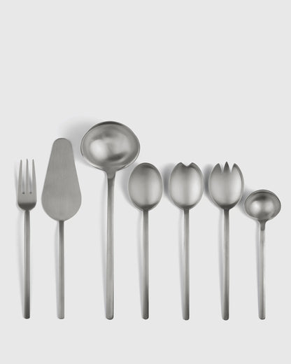 Due 7-Pc Serving Utensil Set by Mepra - One Size / Polished Stainless Steel