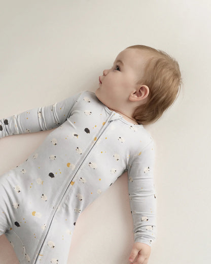 Bamboo Footie Pajama - 0-3M / Ice Cream Bears