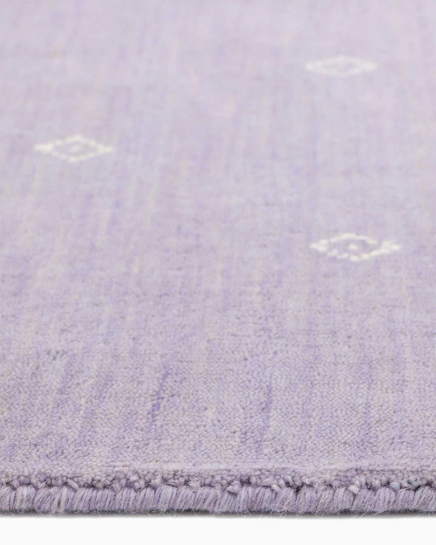 Dakota Kids Hand-Loomed Wool Rug - 4' x 6' / Baby Blue