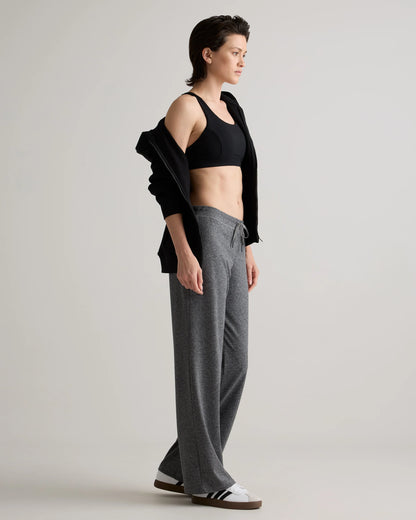 Flowknit Wide Leg Pants - XS / Black