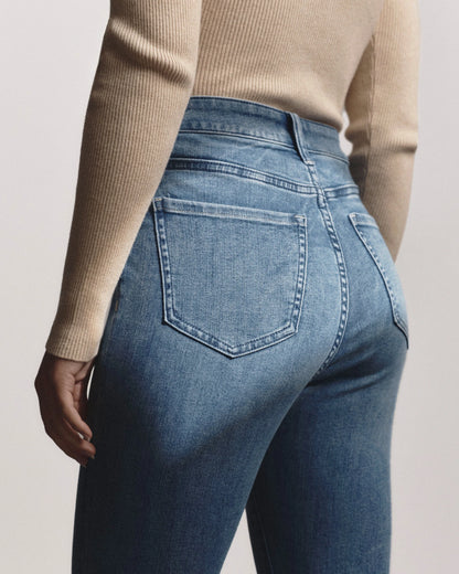 Bella Stretch Skinny Jeans - 24 / Seaside Blue