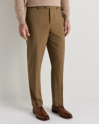 Italian Leather Wingtip Oxford - 7 / Cognac