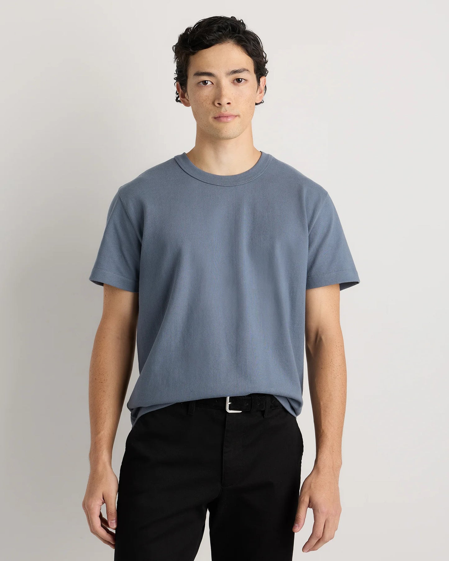 100% Organic Cotton Heavyweight Tee - XS / Natural