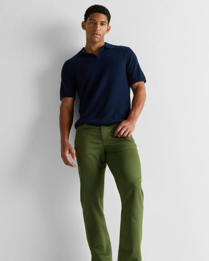 Comfort Stretch Traveler 5-Pocket Pants - Straight - 28X30 / Military Olive
