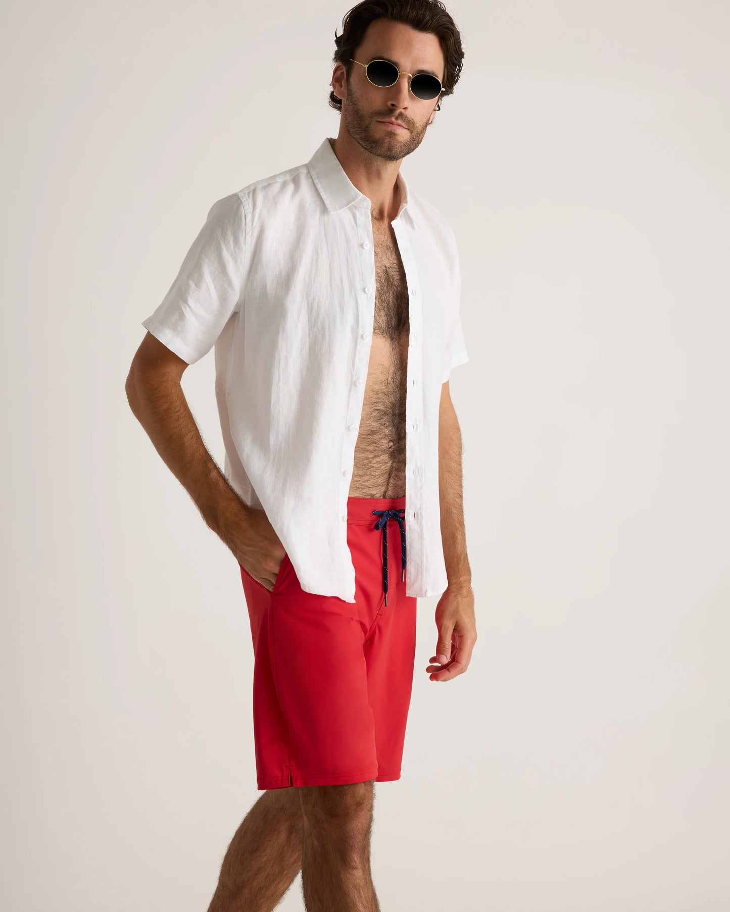 Italian Boardshorts - S / Cherry