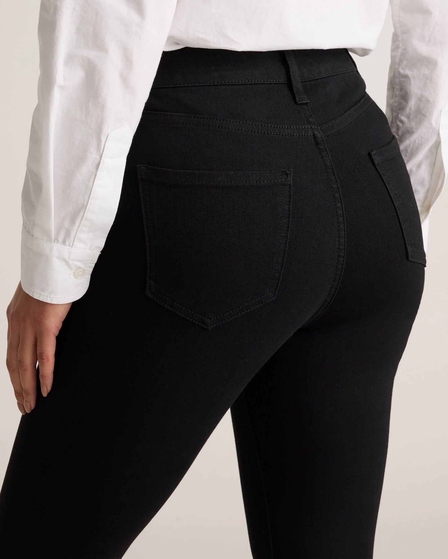 Bella Stretch Skinny Jeans - 24 / Black