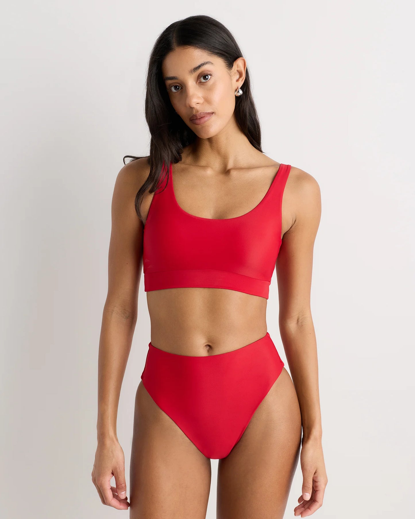 Italian Tank Bikini Top - XS / Cherry