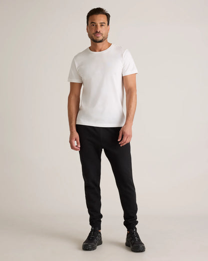 Organic Midweight French Terry Slim Joggers - XS / Light Heather Grey