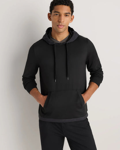 Flowknit Performance Hybrid Pullover Hoodie - S / Heather Green