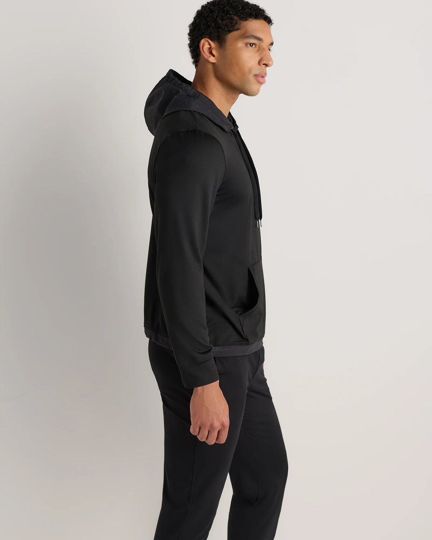 Flowknit Performance Hybrid Pullover Hoodie - S / Heather Green