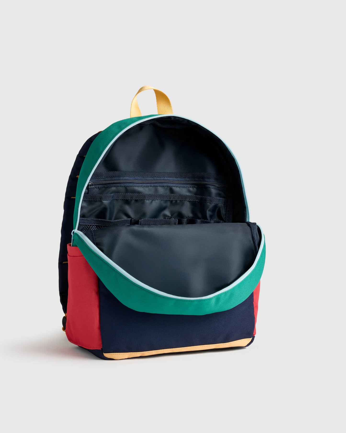 Recycled Double Pocket Backpack - One Size / Rainbow Clouds