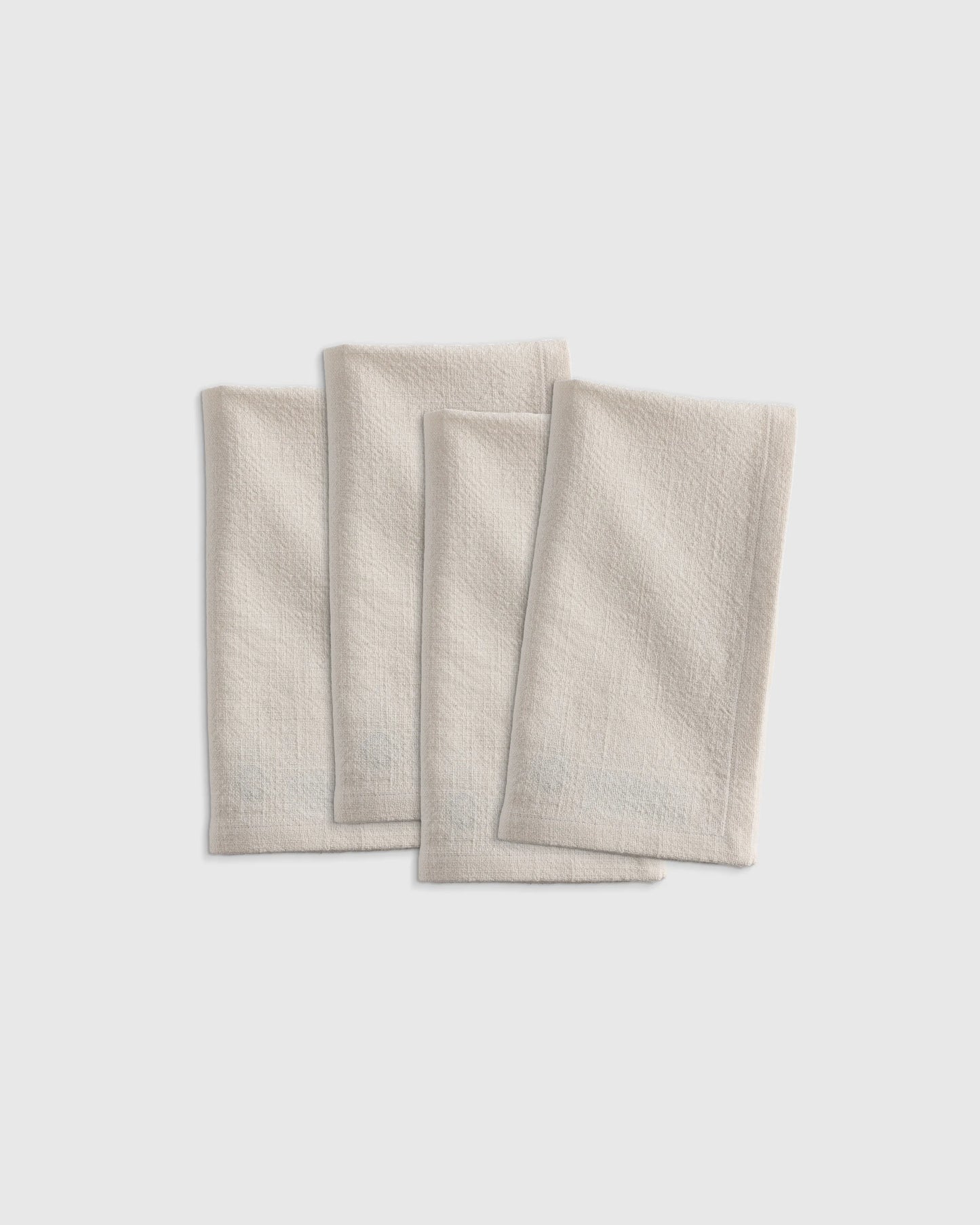 Organic Cotton Napkins - One Size / Warm White