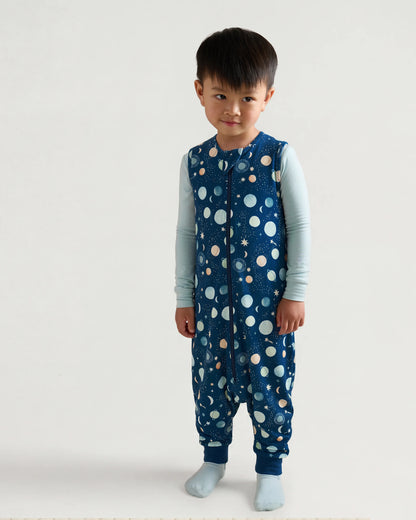 Bamboo Sleep Bag Walker 1.0 TOG - M / Colony Blue
