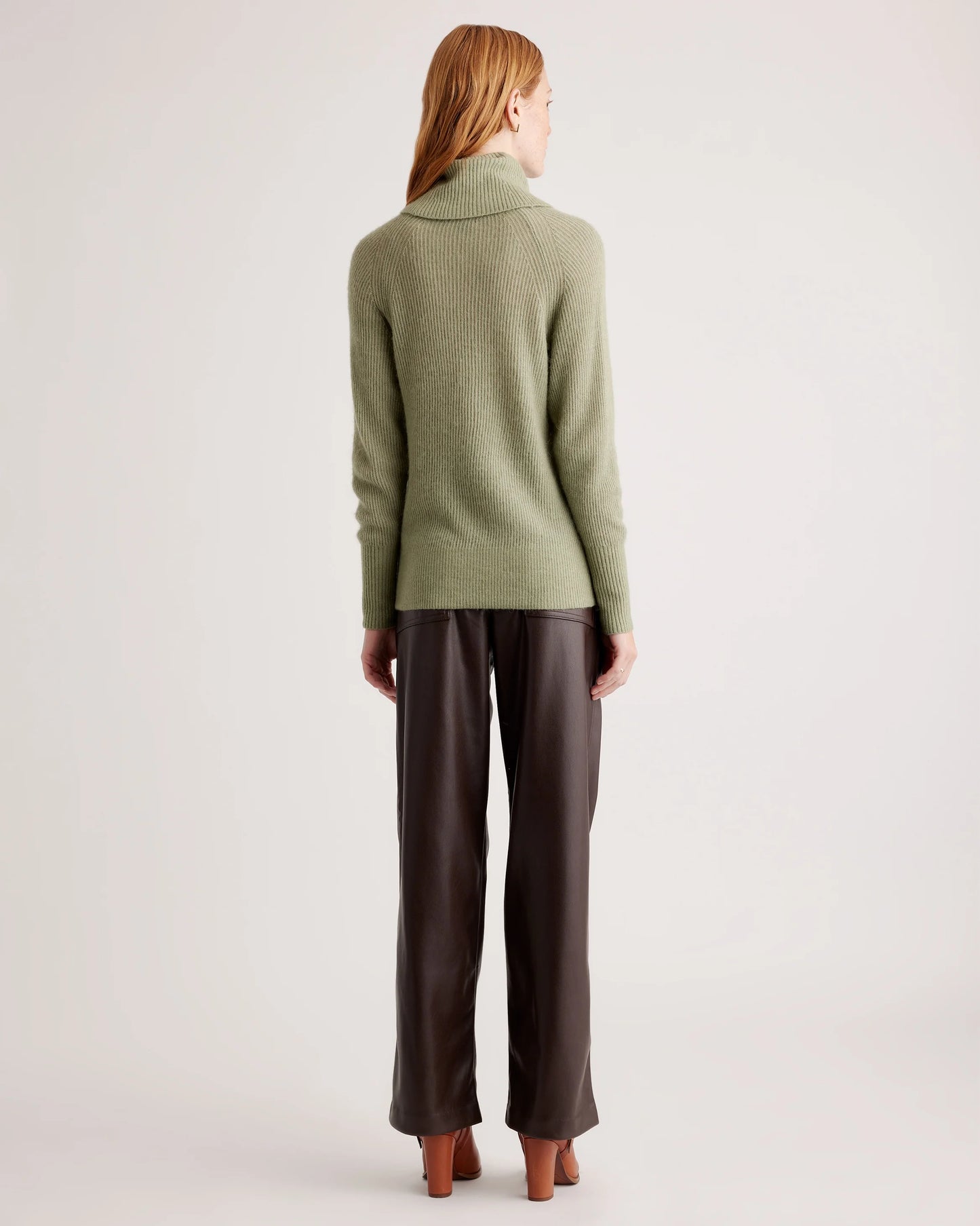 Baby Alpaca-Wool Turtleneck - XS / Light Grey