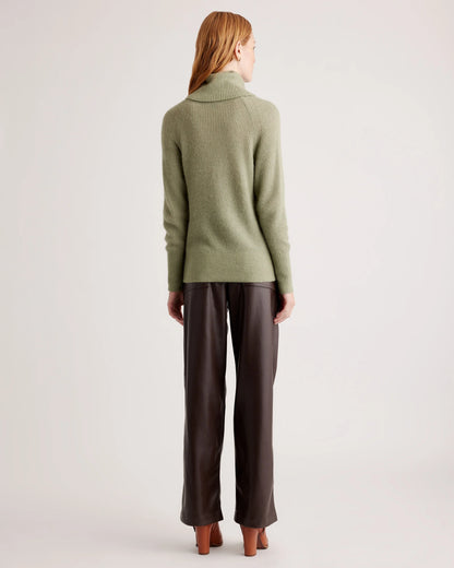 Baby Alpaca-Wool Turtleneck - XS / Light Grey