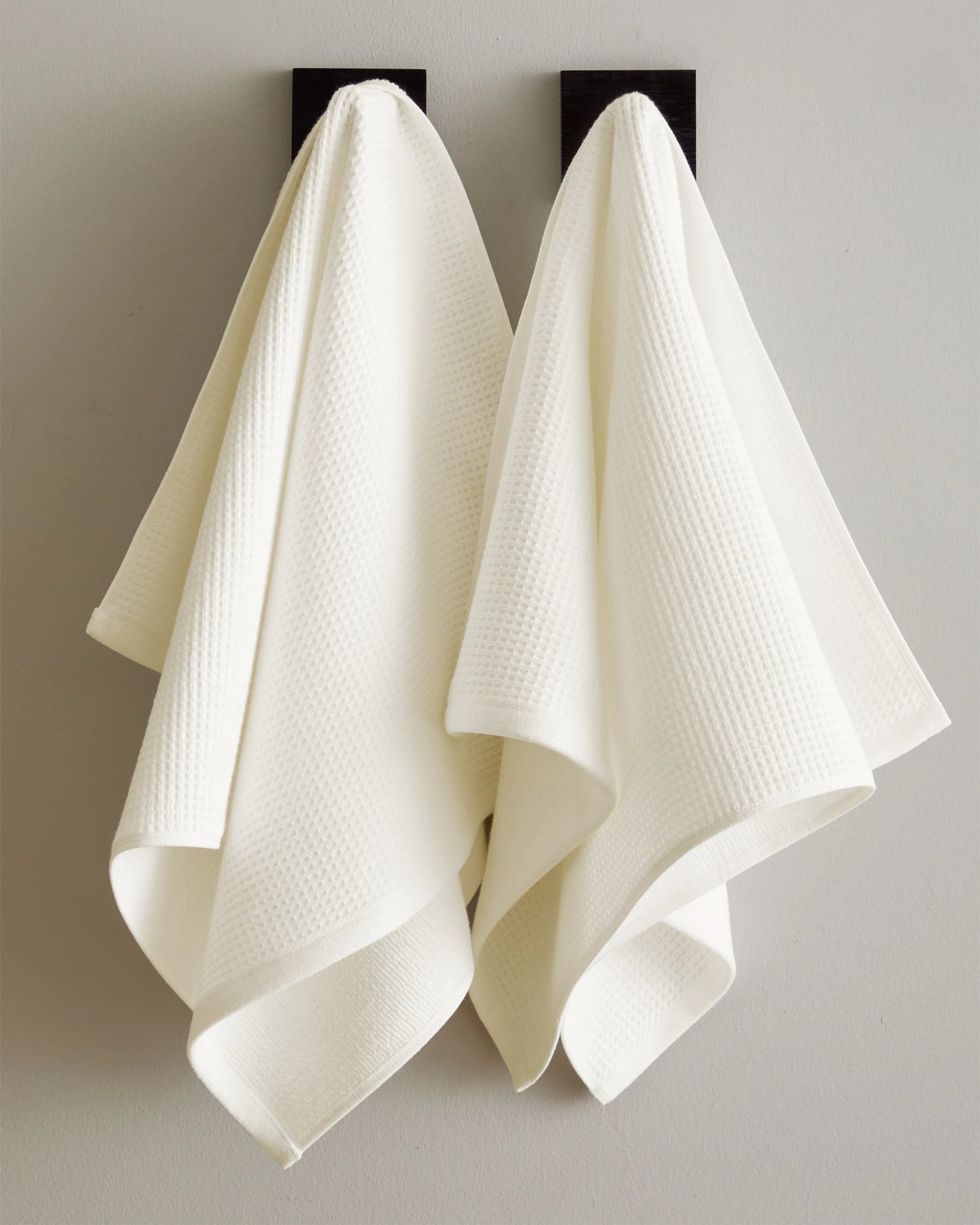 Turkish Waffle Terry Bath Towel Bundle - One Size / White