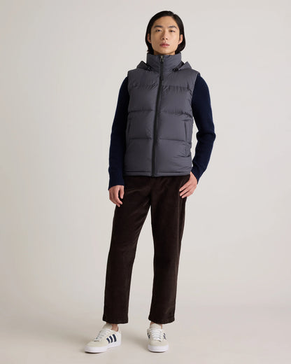 Responsible Down Puffer Vest - S / Carbon Grey