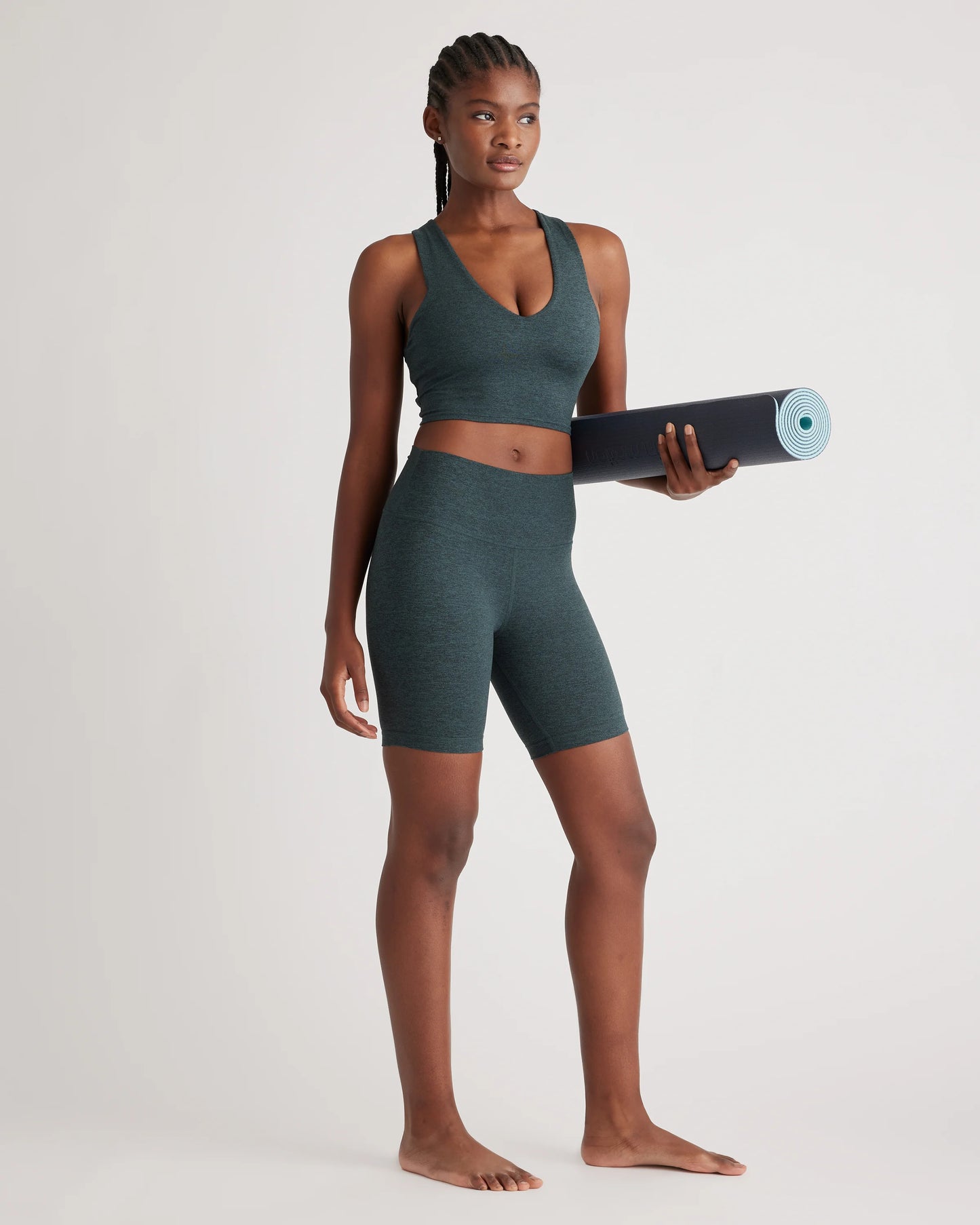 Ultra-Soft Bike Short - XS / Heather Espresso