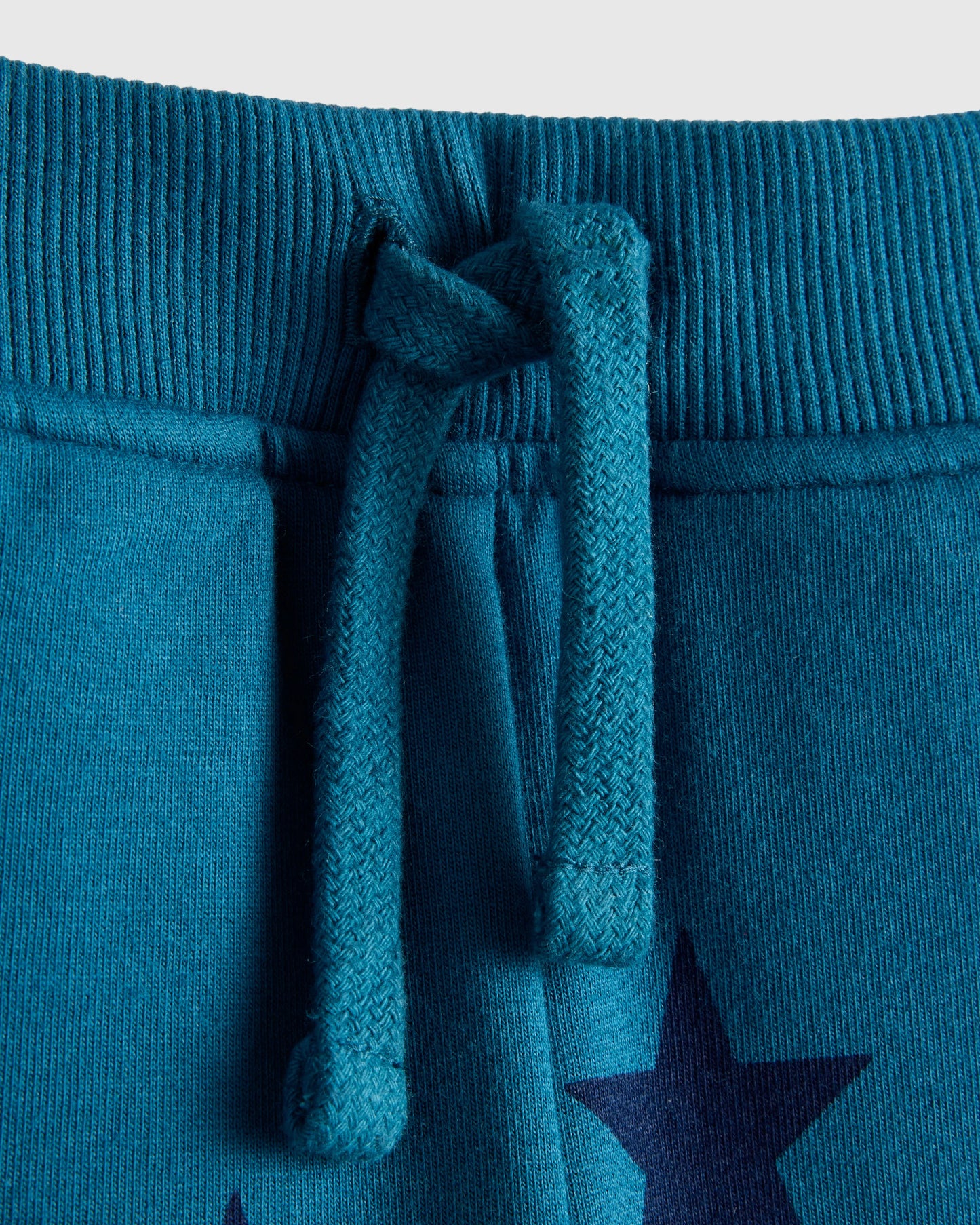 Organic Cotton French Terry Joggers - 3-6M / Blue Stars