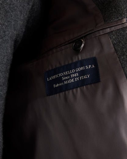 Italian Wool Belted Overcoat - S / Caramel