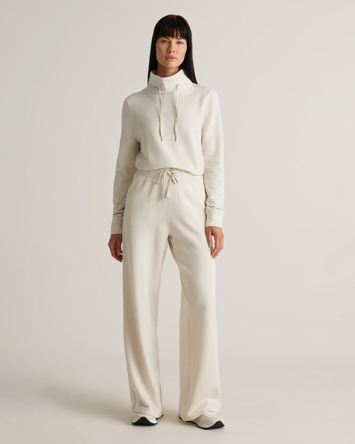 SuperSoft Fleece Wide Leg Pants - XS / Dried Fig