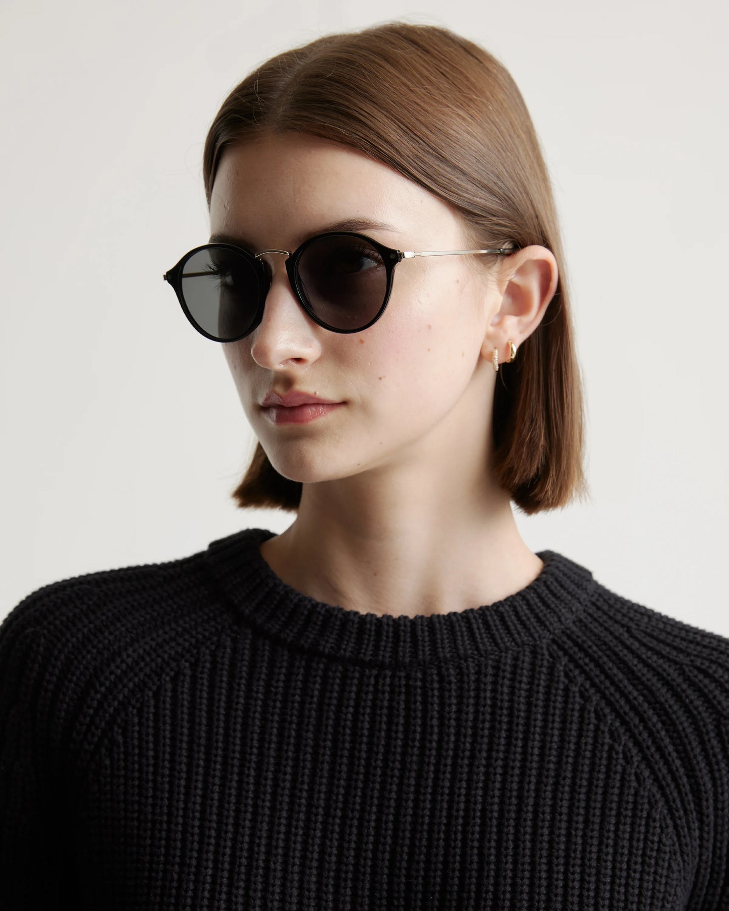 Ryder Polarized Acetate Sunglasses - One Size / Fawn Tortoise with Brown lens