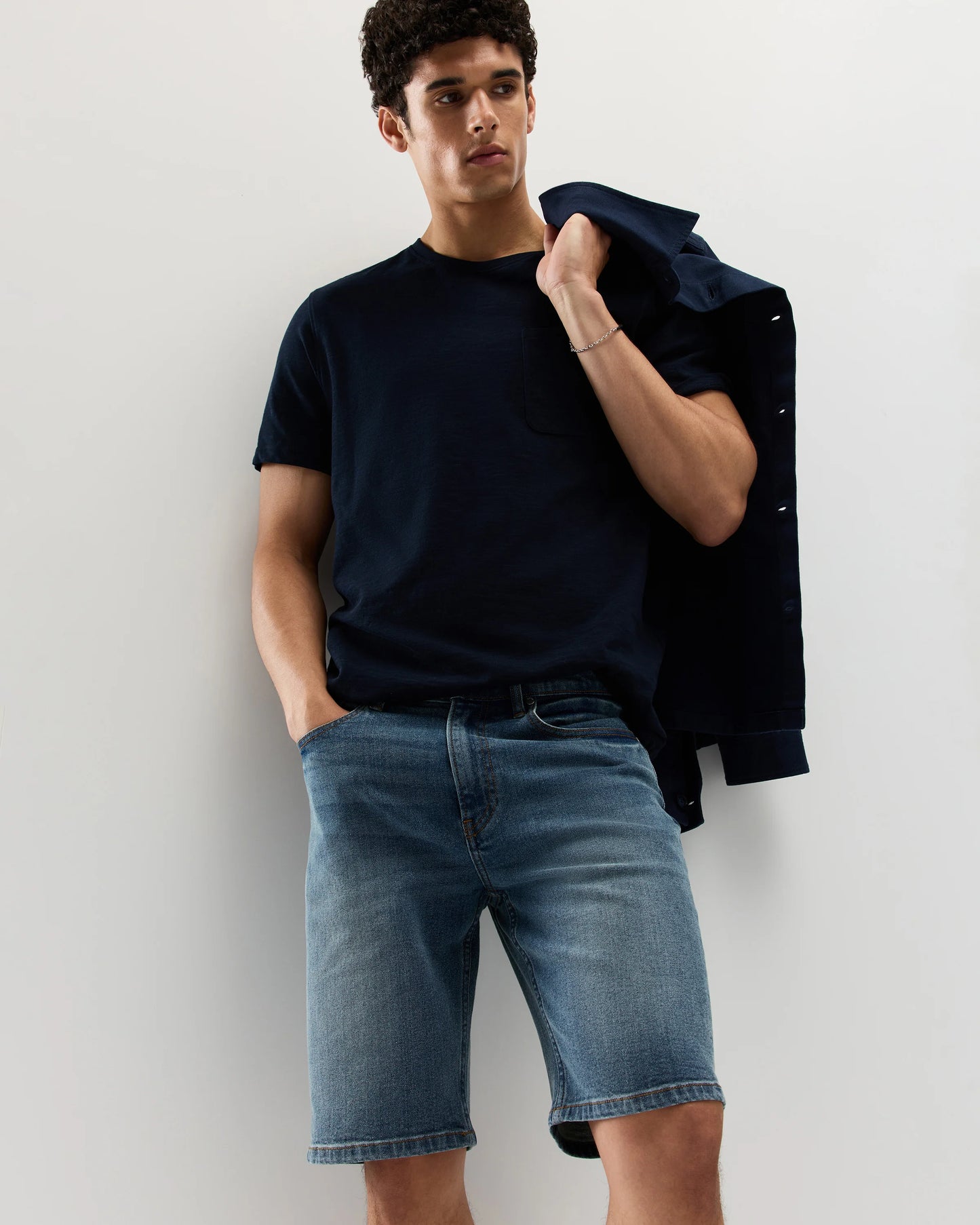 Warren Stretch Denim Shorts - 10" - 30 / Black