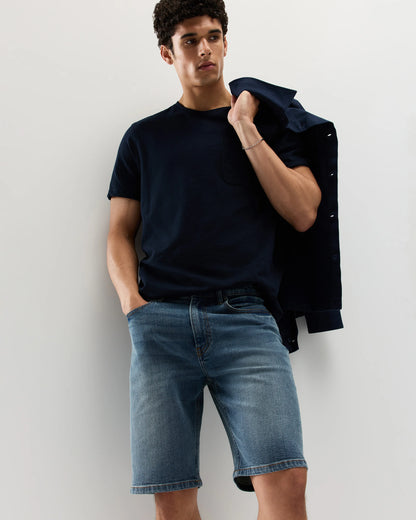 Warren Stretch Denim Shorts - 10" - 30 / Black