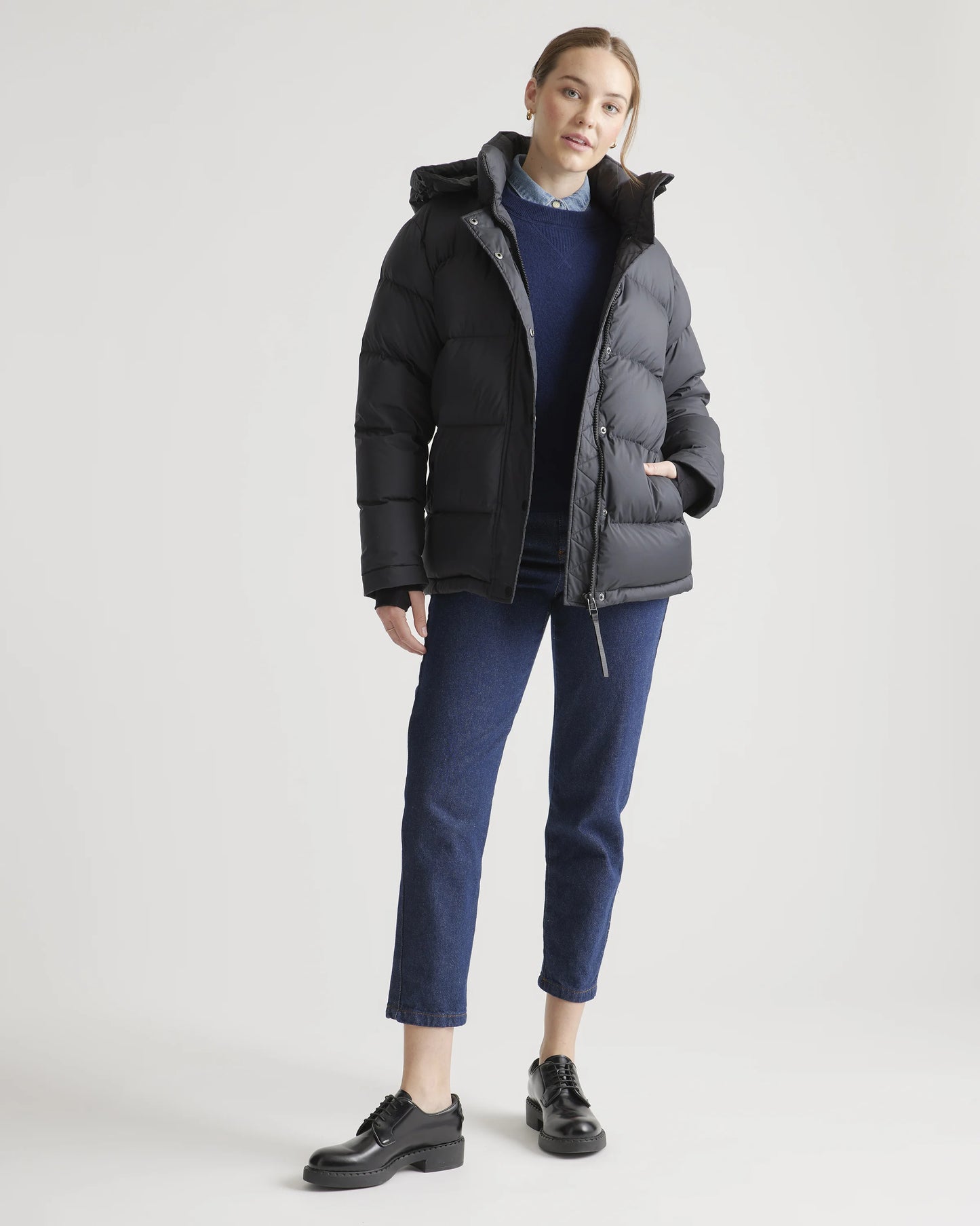 Responsible Down Puffer Jacket - XS / Sea Spray Green