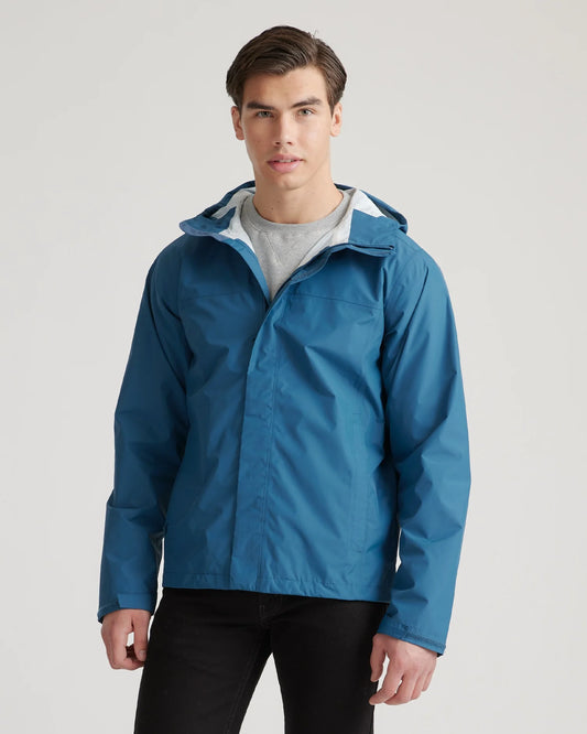 Weather Proof Rain Shell Jacket - S / Ink Blue