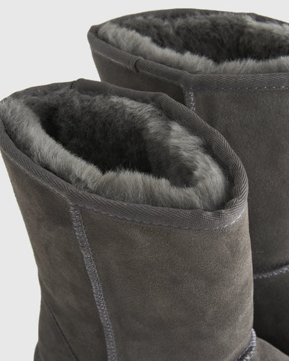 Australian Shearling Mid-Calf Boot - 6 / True Black