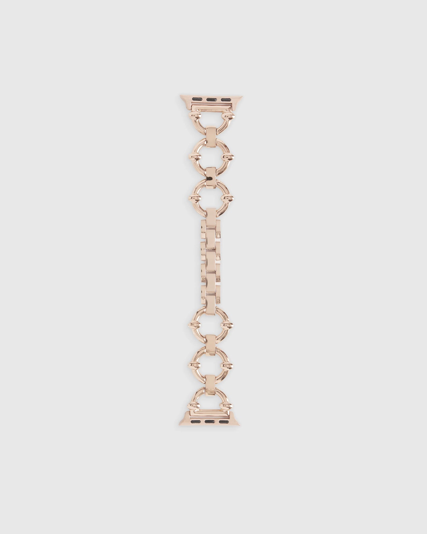 Stainless Steel Chain Link Smartwatch Band - 38mm - 42mm / Gold
