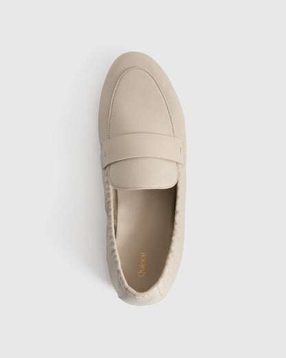 Italian Leather Soft Loafer - 5 / Black
