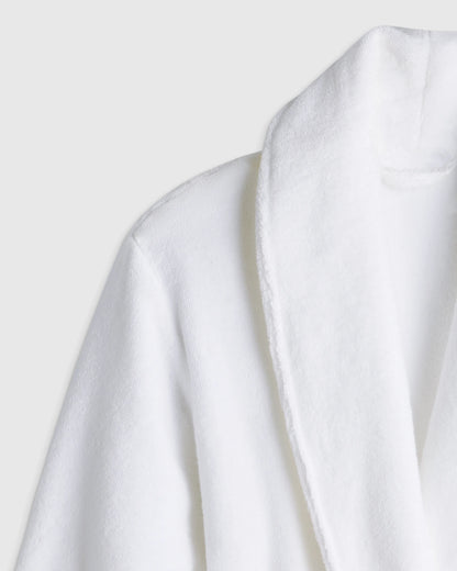 Turkish Cotton Terry Robe - XS / White