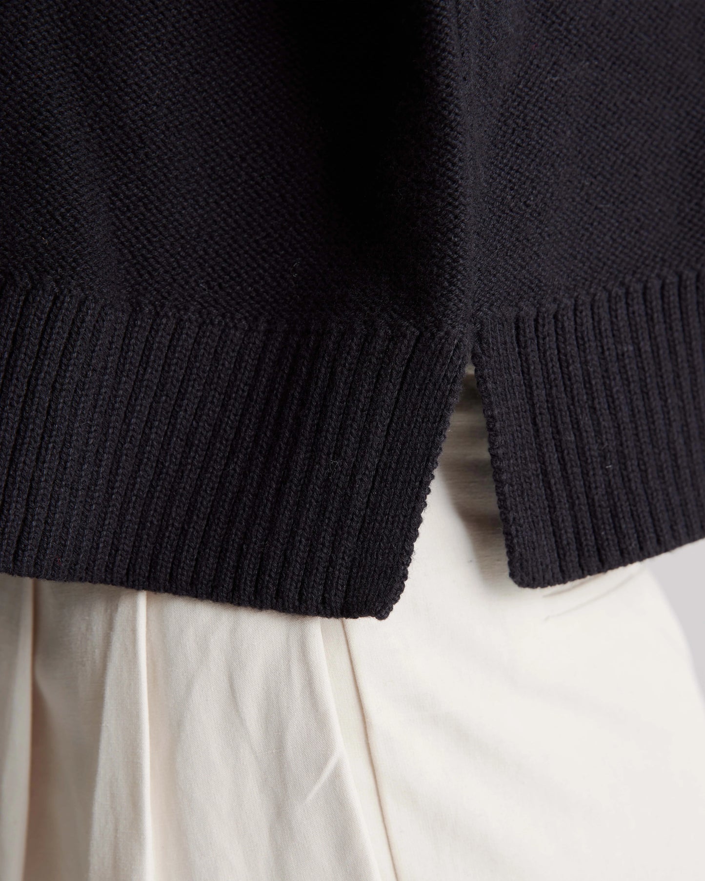 100% Organic Cotton Cropped Cardigan - XS / Heather Brown