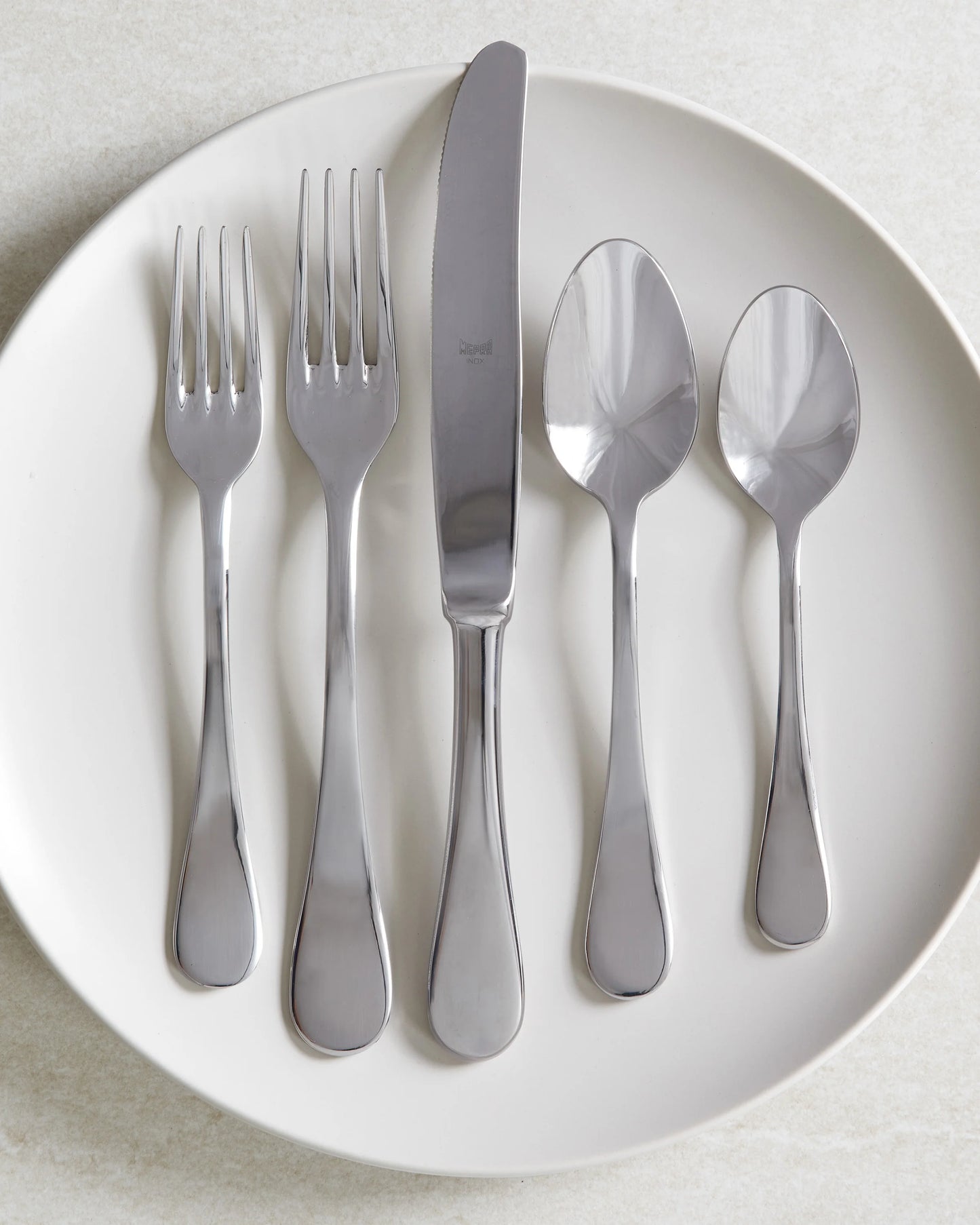 Brescia Flatware 20-Pc Set - One Size / Polished Stainless Steel