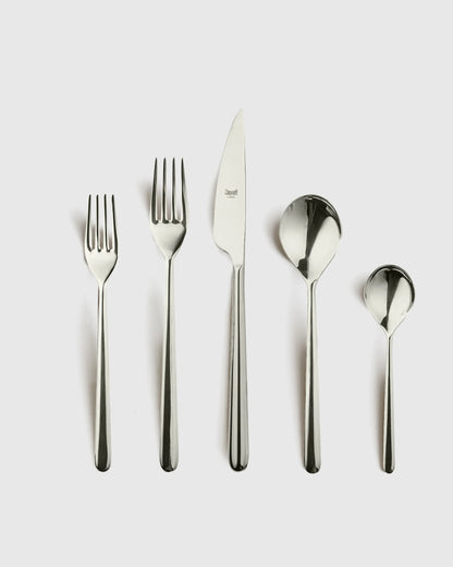Linea Flatware 20-Pc Set by Mepra - One Size / Polished Stainless Steel