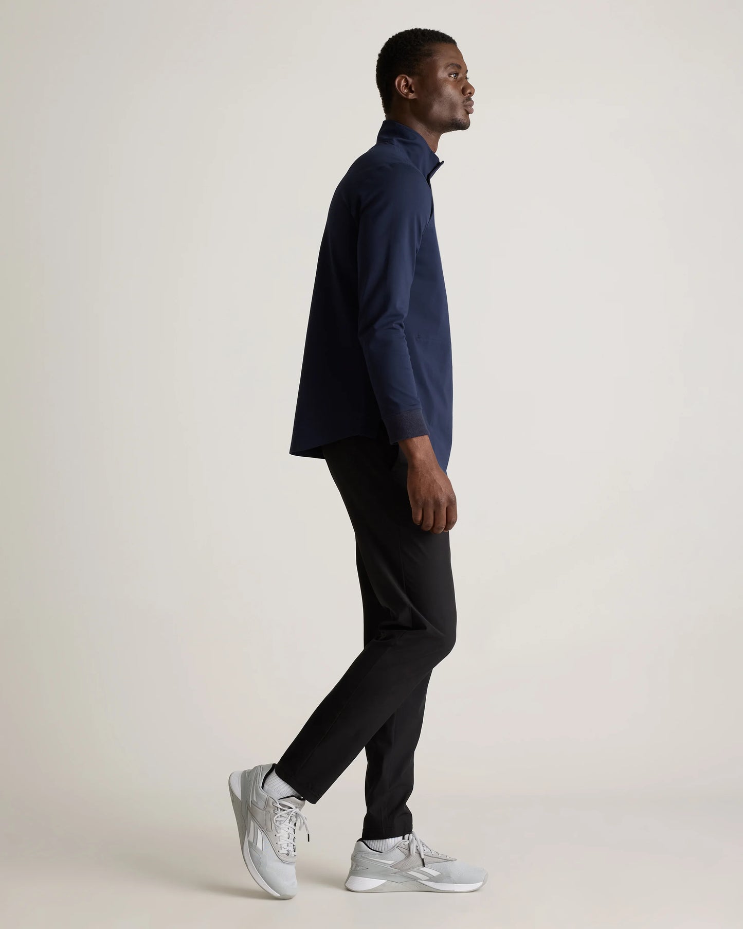 On Par Half-Zip Pullover - S / Deep Navy
