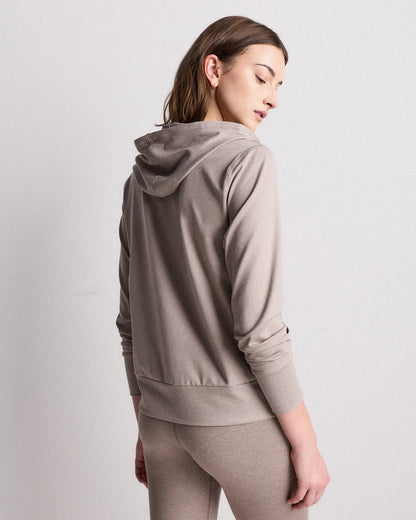 Flowknit Full-Zip Hoodie - XS / Heather Deep Navy