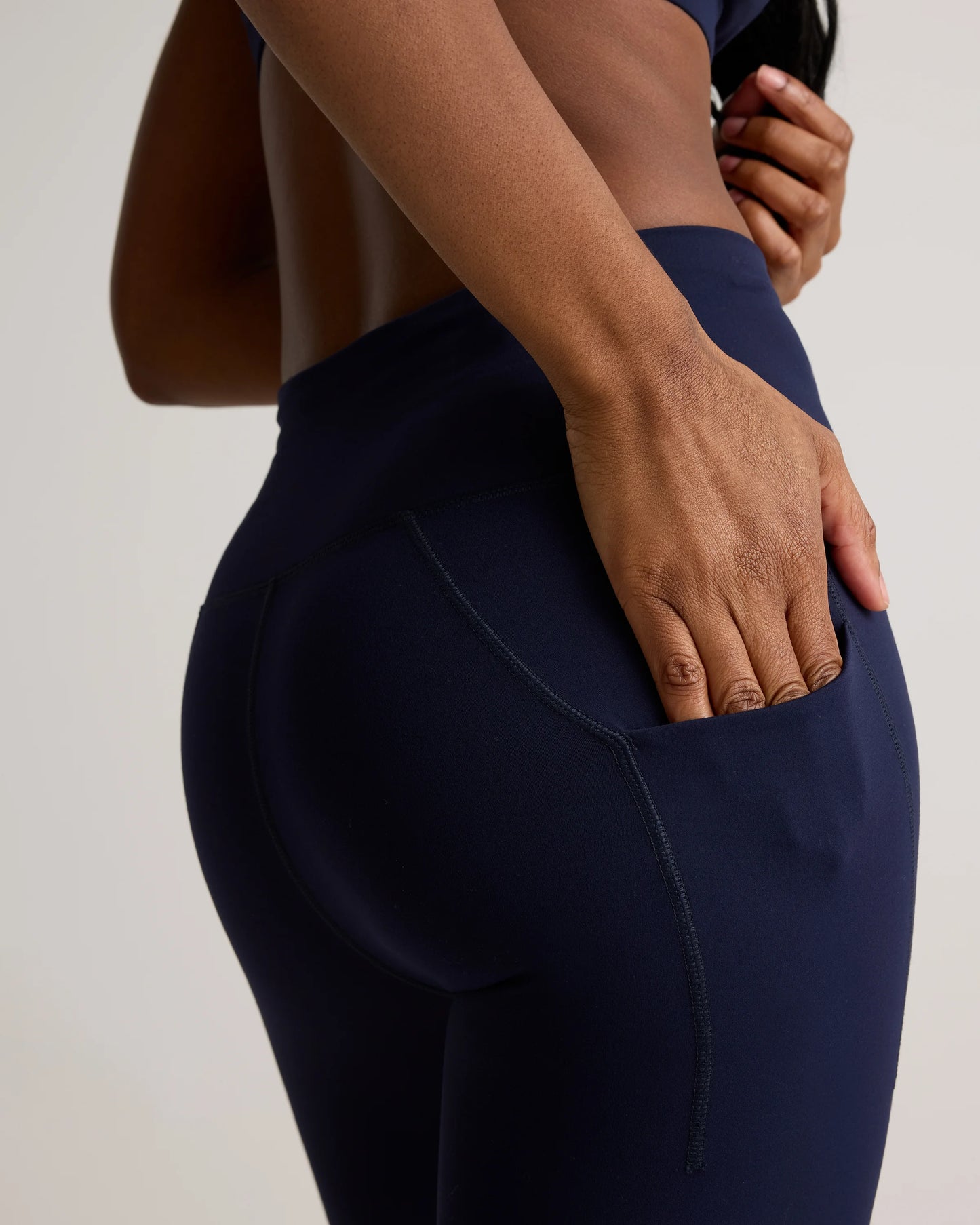 Power-Up High-Rise Training Pocket Legging - XS / Azul Blue