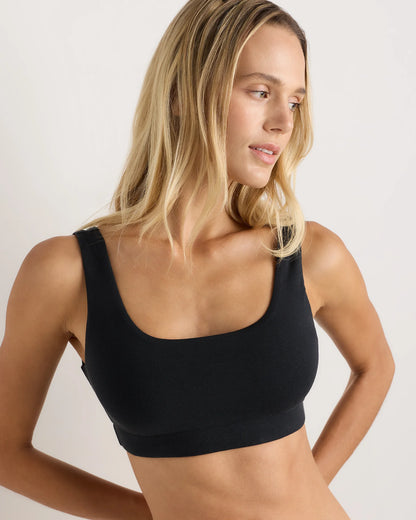 Organic Cotton Tank Bralette (2-pack) - XS / Mink