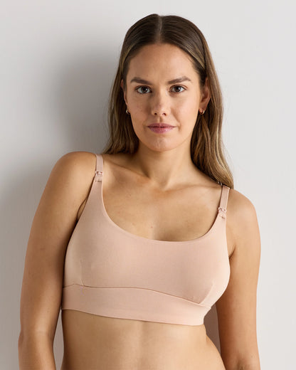 Micromodal Nursing Bra (2-pack) - XS / Black