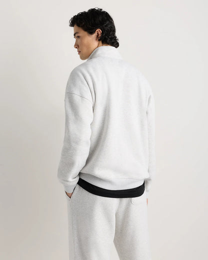 Everyday Fleece Quarter-Zip Sweatshirt - S / Coastal Sage
